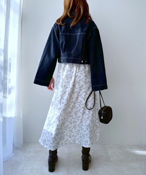 OLIVE des OLIVE（オリーブデオリーブ）の「袖スリットGジャン