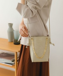 RODE SKO | チェーン付型押しショルダーバッグ(ショルダーバッグ)