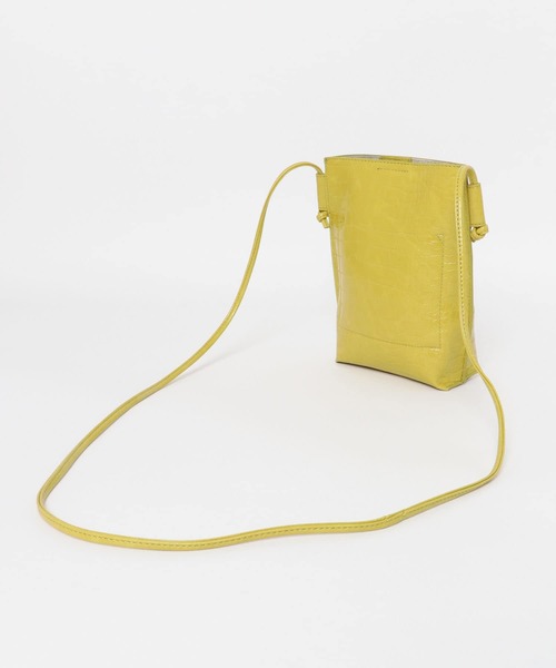 RODE SKO（ロデスコ）の「チェーン付型押しショルダーバッグ（ショルダーバッグ・レディース・カーキ/マスタード/アイボリー・ONE）」の10枚目の写真