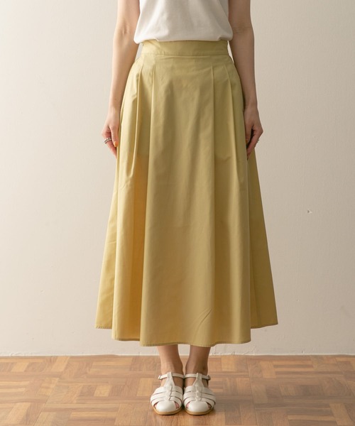 URBAN RESEARCH DOORS(アーバンリサーチドアーズ)の「ウエストタックフレアスカート(スカート・レディース・ブラック/イエロー/チェック・MEDIUM)」の18枚目の写真