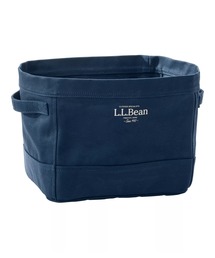 L.L.Bean（エルエルビーン）の「キャンバス・ストレージ・トート、レクタングラー ラージ（収納グッズ）」