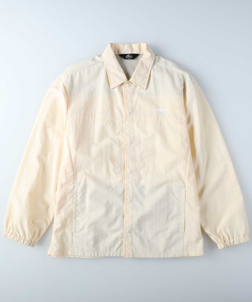 CAMP7（キャンプセブン）の「【CAMP7】コーチシャツ（シャツ/ブラウス・メンズ・オフホワイト/サックスブルー/ブラック・L/XL/M）」の4枚目の写真