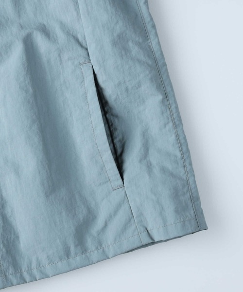 CAMP7（キャンプセブン）の「【CAMP7】コーチシャツ（シャツ/ブラウス・メンズ・オフホワイト/サックスブルー/ブラック・L/XL/M）」の8枚目の写真