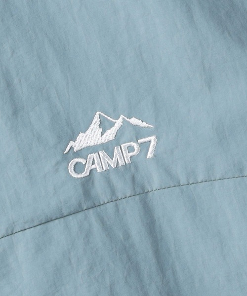 CAMP7（キャンプセブン）の「【CAMP7】コーチシャツ（シャツ/ブラウス・メンズ・オフホワイト/サックスブルー/ブラック・L/XL/M）」の12枚目の写真