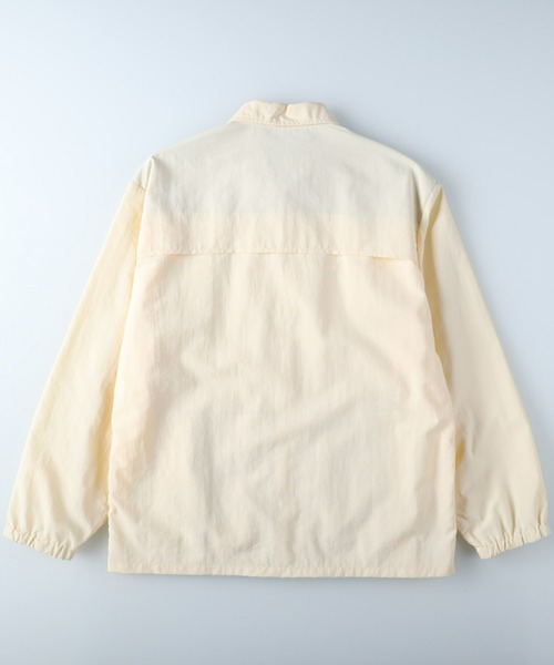 CAMP7（キャンプセブン）の「【CAMP7】コーチシャツ（シャツ/ブラウス・メンズ・オフホワイト/サックスブルー/ブラック・L/XL/M）」の5枚目の写真