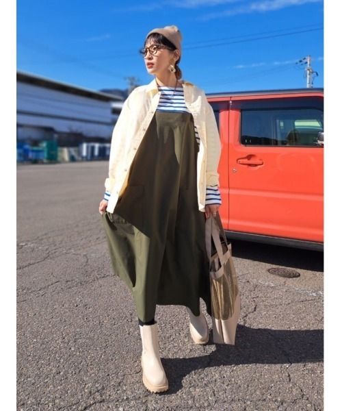 CAMP7（キャンプセブン）の「【CAMP7】コーチシャツ（シャツ/ブラウス・メンズ・オフホワイト/サックスブルー/ブラック・L/XL/M）」の14枚目の写真