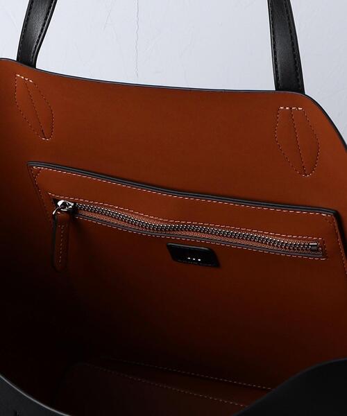 ＆MyuQ（アンドミューク）の「＜＆MyuQ＞LETTE トートバッグ（トートバッグ・レディース・ブラック/ブラウン・FREE）」の5枚目の写真