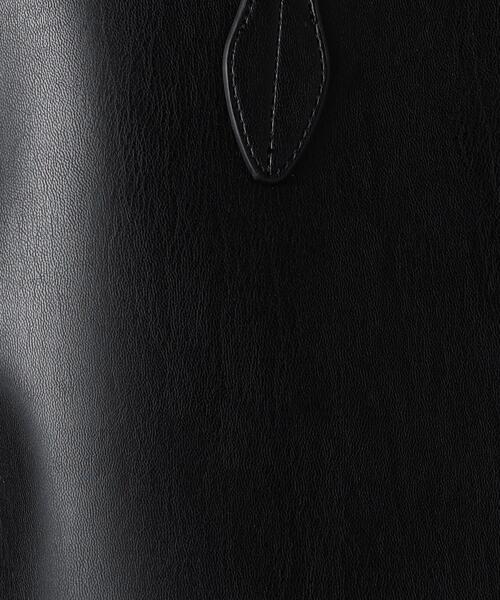 ＆MyuQ（アンドミューク）の「＜＆MyuQ＞LETTE トートバッグ（トートバッグ・レディース・ブラック/ブラウン・FREE）」の13枚目の写真