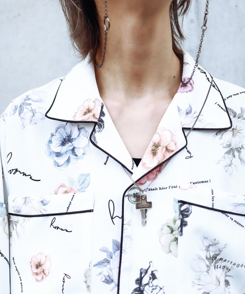 rovtski(ロフトスキー)の「SHARE ROOMS OPEN COLLAR SHIRT/シェアルームス オープンカラーシャツ(シャツ/ブラウス・メンズ・ホワイト系その他/ブルー系その他/ブラック・FREE)」の12枚目の写真