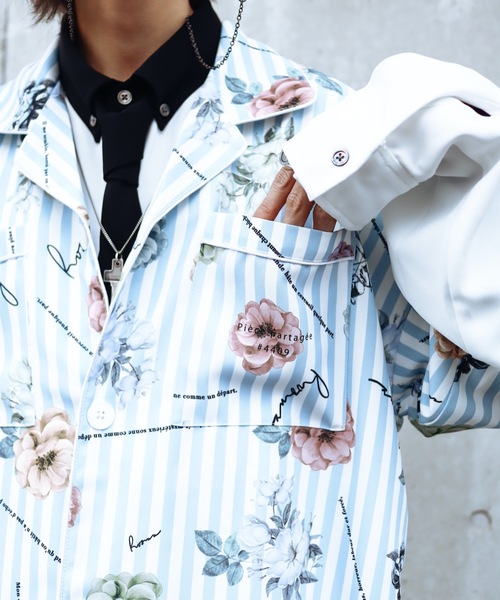 rovtski(ロフトスキー)の「SHARE ROOMS OPEN COLLAR SHIRT/シェアルームス オープンカラーシャツ(シャツ/ブラウス・メンズ・ホワイト系その他/ブルー系その他/ブラック・FREE)」の19枚目の写真