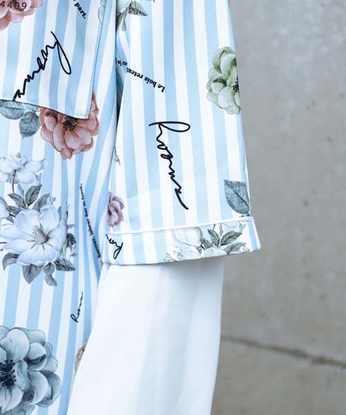 rovtski(ロフトスキー)の「SHARE ROOMS OPEN COLLAR SHIRT/シェアルームス オープンカラーシャツ(シャツ/ブラウス・メンズ・ホワイト系その他/ブルー系その他/ブラック・FREE)」の14枚目の写真