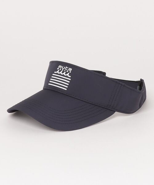 【muta MARINE】コットンロゴバイザー [全5色] コットンロゴバイザー（サンバイザー）｜muta marine（ムータ