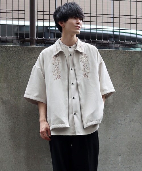 ファッション SITRY（シトリー）の「SITRY Flower Embroidery short sleeve ジャケット・アウター