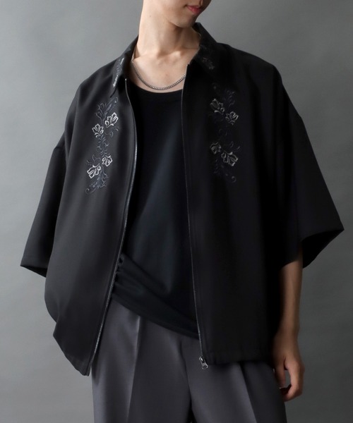 gypsohila 】Embroidery Blouson 刺繍ブルゾン GPS-617