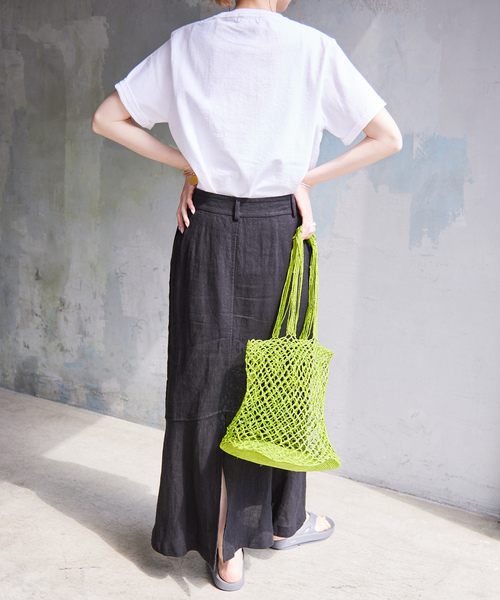 SLOBE IENA（スローブイエナ）の「【MADE IN MADA /メイドインマダ】HOLYトートバッグ（トートバッグ・レディース・イエロー/オレンジ/グリーン・FREE）」の8枚目の写真