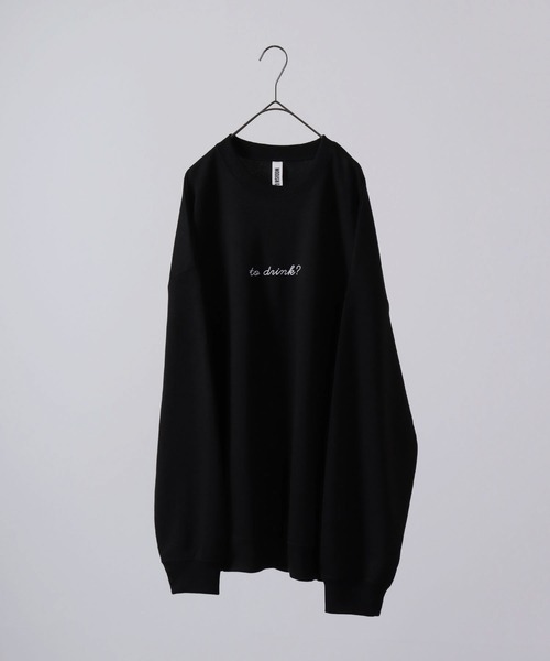 MODISH GAZE(モディシュガゼ)の「MODISH GAZE T/Cポンチ BIGスウェット(ジュースBOY)(スウェット・メンズ・カーキ/ブラック/オフホワイト・L/M)」の20枚目の写真