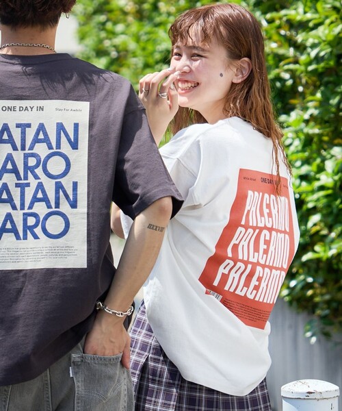 FREAK'S STORE（フリークスストア）の「COLORFUL POSTER TEE/カラフル