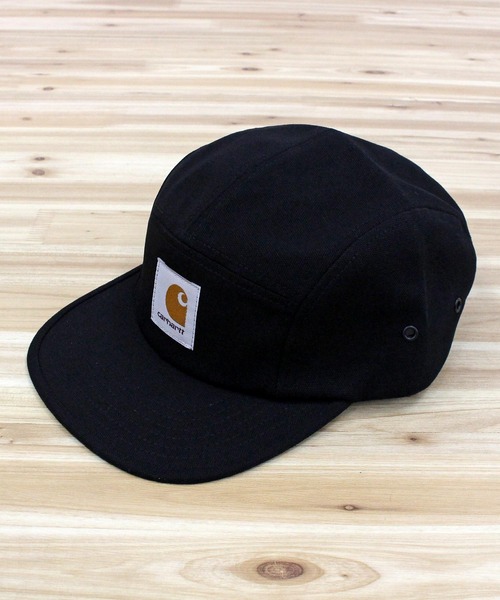 Carhartt WIP(カーハートダブリューアイピー)の「バックレーキャップ Backley Cap(キャップ・メンズ・ブラック/ブラウン・ONE SIZE)」の2枚目の写真