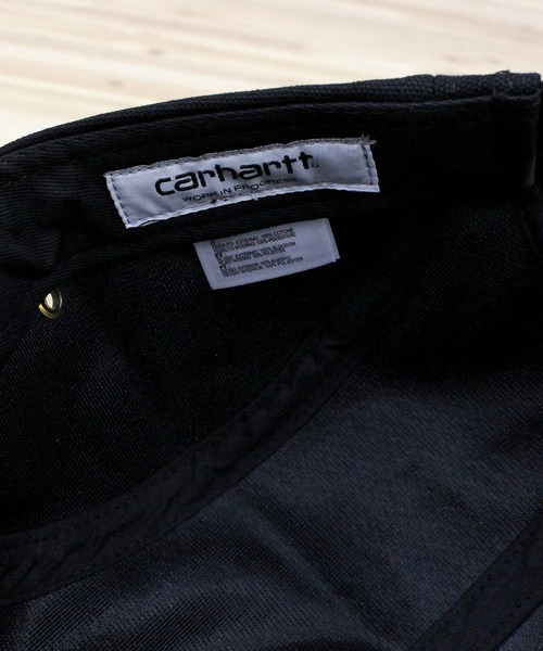 Carhartt WIP(カーハートダブリューアイピー)の「バックレーキャップ Backley Cap(キャップ・メンズ・ブラック/ブラウン・ONE SIZE)」の3枚目の写真