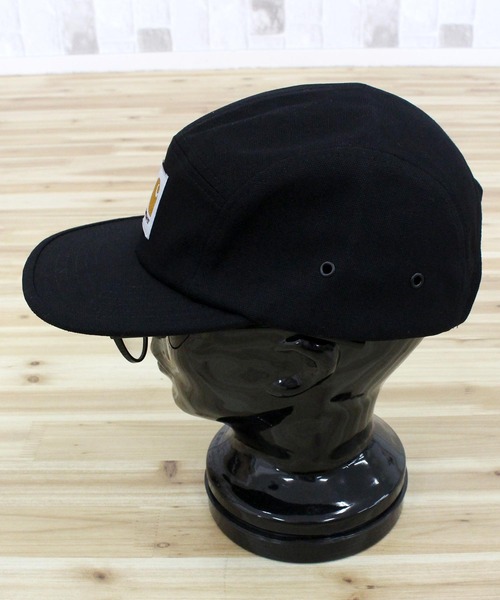 Carhartt WIP(カーハートダブリューアイピー)の「バックレーキャップ Backley Cap(キャップ・メンズ・ブラック/ブラウン・ONE SIZE)」の14枚目の写真