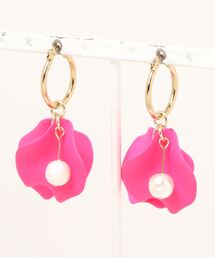 【Beauty bell】カラフルはなびらピアス