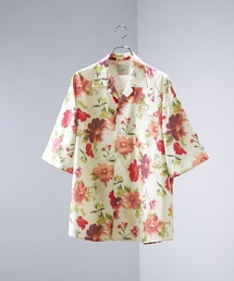 ENDER PRODUCTS | ヴィンテージフラワーグラフィック ビッグシルエットオープンカラーショートスリーブシャツ【ENDER PRODUCTS/エンダープロダクツ】(シャツ/ブラウス)