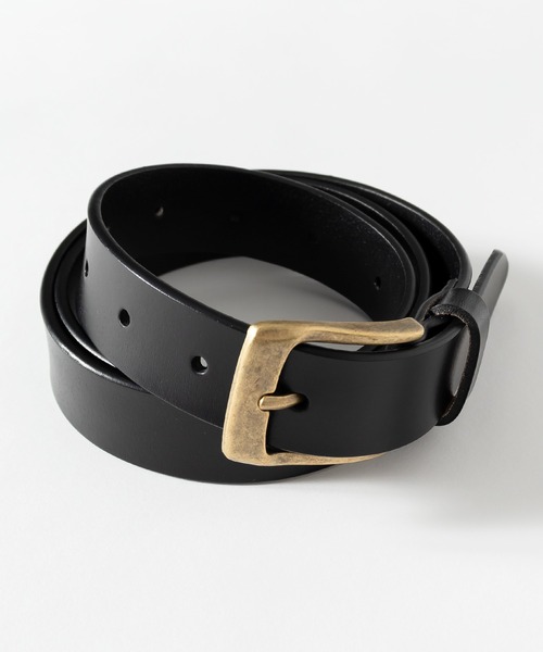 MUHET(ミュエータ)の「レザーベルト(ベルト・レディース・ブラック/ブラウン・FREE)」の1枚目の写真