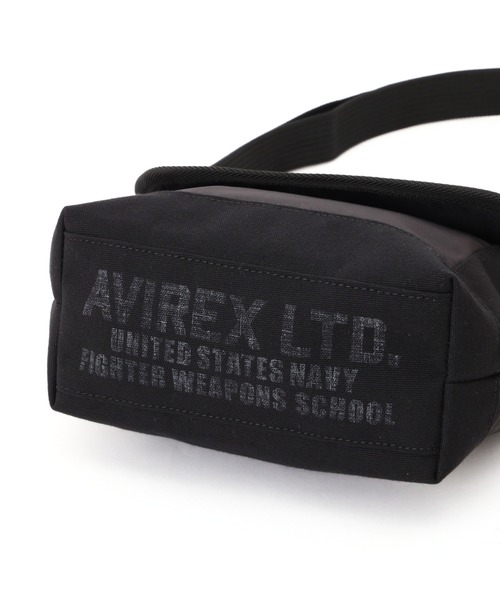 AVIREX（アヴィレックス）の「TOP GUN MINI FLAP SHOULDER BAG / トップガン ミニ フラップ ショルダーバッグ / AVIREX / アヴィレックス / AVX3520J（ショルダーバッグ・メンズ・ブラック/オリーブ・FREE）」の10枚目の写真