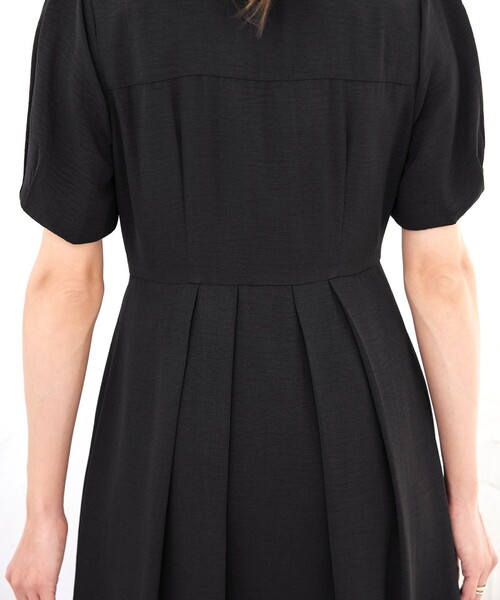 【セール】【洗える】開襟シャツワンピース（シャツワンピース）｜Tiaclasse（ティアクラッセ）