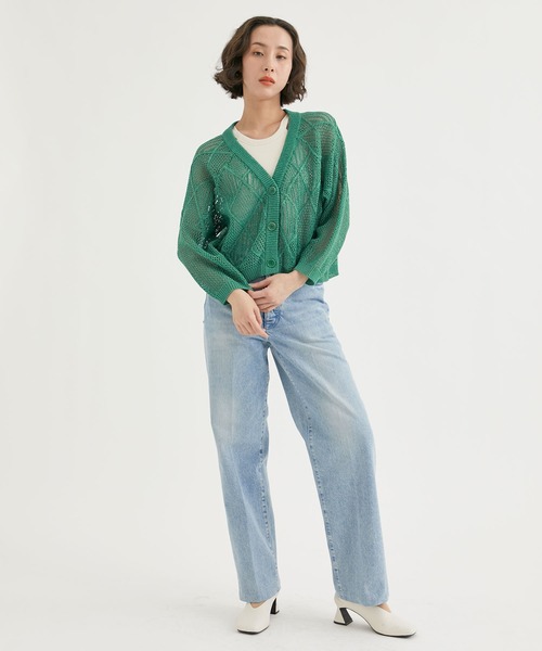 コウタグシケン 23SS YES CARDIGAN with NORIKO Kota Gushiken/コウタグシケン】YES Cardigan with Noriko