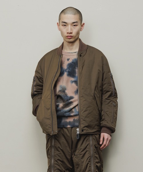 bal（バル）の「【2023秋冬】LOGO TIE DYE CREW（スウェット・メンズ・グリーン/ブラウン・1/2/3）」の7枚目の写真