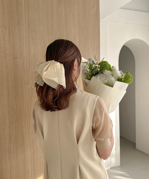 apres jour clair(アプレジュールクレア)の「【apres jour clair】パールマーメイドジャンスカ【ZOZOTOWN限定アイテム】(ジャンパースカート・レディース・ライトブラウン/ブラック/ブラウン系その他/アイボリー・X-LARGE/フリー)」の10枚目の写真