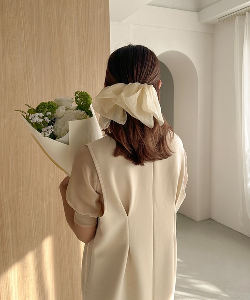 apres jour clair(アプレジュールクレア)の「【apres jour clair】パールマーメイドジャンスカ【ZOZOTOWN限定アイテム】(ジャンパースカート・レディース・ライトブラウン/ブラック/ブラウン系その他/アイボリー・X-LARGE/フリー)」の11枚目の写真