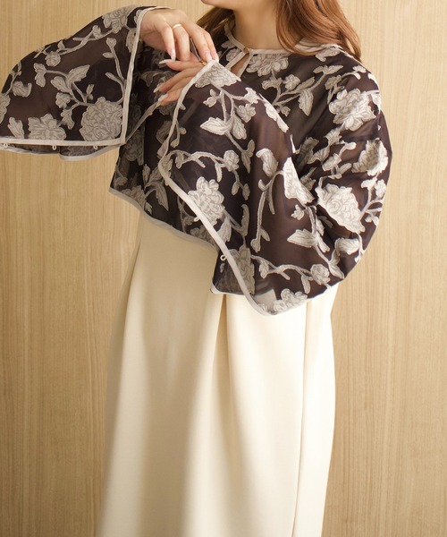 apres jour clair(アプレジュールクレア)の「【apres jour clair】パールマーメイドジャンスカ【ZOZOTOWN限定アイテム】(ジャンパースカート・レディース・ライトブラウン/ブラック/ブラウン系その他/アイボリー・X-LARGE/フリー)」の19枚目の写真