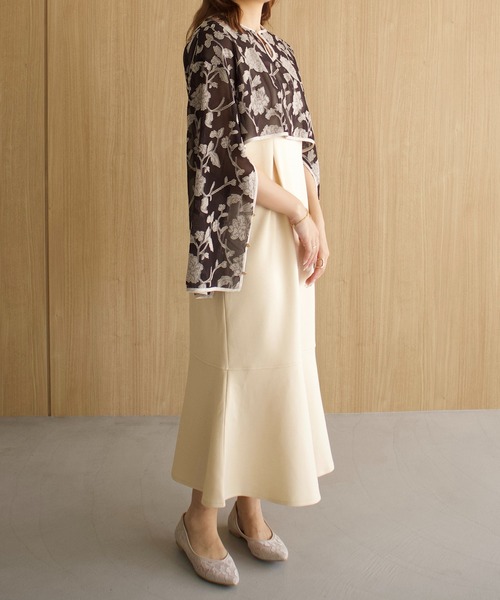 apres jour clair(アプレジュールクレア)の「【apres jour clair】パールマーメイドジャンスカ【ZOZOTOWN限定アイテム】(ジャンパースカート・レディース・ライトブラウン/ブラック/ブラウン系その他/アイボリー・X-LARGE/フリー)」の21枚目の写真