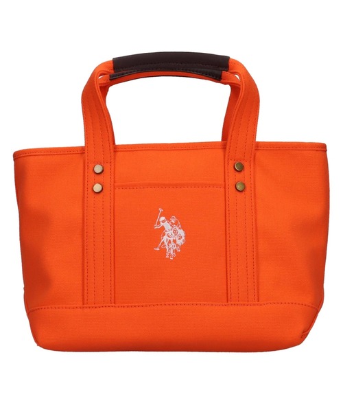 U.S. POLO ASSN.(ユーエスポロアッスン)の「【U.S. POLO ASSN.】 ユーエスポロアッスン キャンバス ロゴトートバッグ USPA-1862(トートバッグ・レディース・ブルー系その他/ブラック系その他/ホワイト×レッド/ホワイト×ブラック/ホワイト系その他/ホワイト/ブラック/カーキ/ホワイト×グレー/ブルー系その他2/ホワイト×ネイビー/グリーン/ホワイト×ホワイト/ピンク/イエロー/オレンジ/ブルー・FREE)」の17枚目の写真