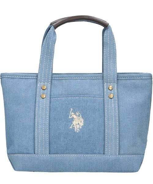 U.S. POLO ASSN.(ユーエスポロアッスン)の「【U.S. POLO ASSN.】 ユーエスポロアッスン キャンバス ロゴトートバッグ USPA-1862(トートバッグ・レディース・ブルー系その他/ブラック系その他/ホワイト×レッド/ホワイト×ブラック/ホワイト系その他/ホワイト/ブラック/カーキ/ホワイト×グレー/ブルー系その他2/ホワイト×ネイビー/グリーン/ホワイト×ホワイト/ピンク/イエロー/オレンジ/ブルー・FREE)」の14枚目の写真