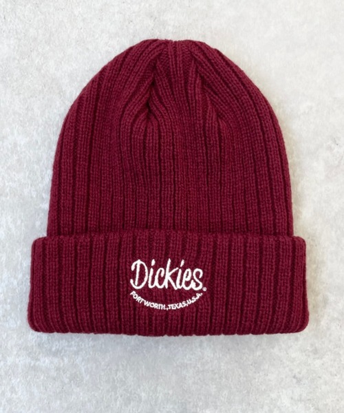 Dickies（ディッキーズ）の「Dickies　キッズ ロゴ刺繍ニットワッチ（ニットキャップ/ビーニー・キッズ・レッド/ブラウン/オフホワイト・FREE）」の22枚目の写真