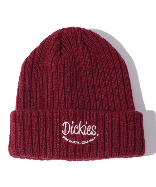 Dickies（ディッキーズ）の「Dickies　キッズ ロゴ刺繍ニットワッチ（ニットキャップ/ビーニー・キッズ・レッド/ブラウン/オフホワイト・FREE）」の15枚目の写真