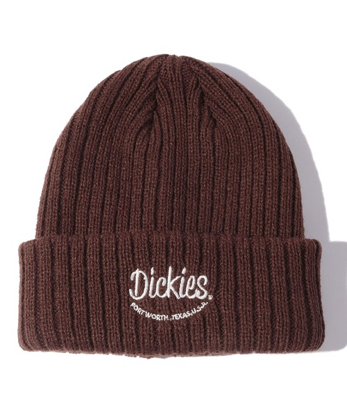 Dickies（ディッキーズ）の「Dickies　キッズ ロゴ刺繍ニットワッチ（ニットキャップ/ビーニー・キッズ・レッド/ブラウン/オフホワイト・FREE）」の14枚目の写真