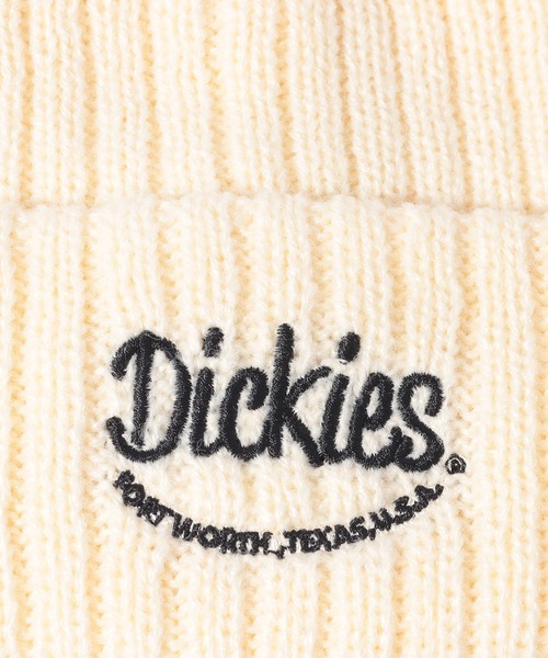 Dickies（ディッキーズ）の「Dickies　キッズ ロゴ刺繍ニットワッチ（ニットキャップ/ビーニー・キッズ・レッド/ブラウン/オフホワイト・FREE）」の17枚目の写真