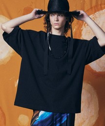 MAISON SPECIAL | 《ユニセックスアイテム》プレーティング天竺リバーシブルプライムオーバークルーネックTシャツ【MAISON SPECIAL/メゾンスペシャル】(Tシャツ/カットソー)