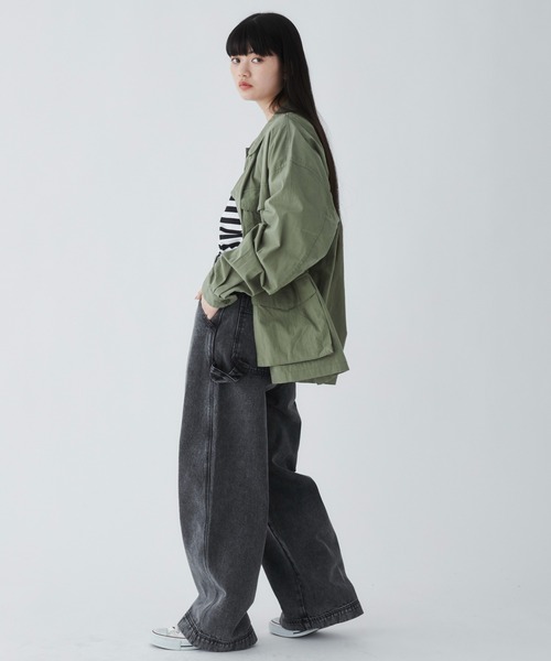 THE STANDARD(ザスタンダード)の「WEGO/ルーズペインターパンツ(デニムパンツ・メンズ・コバルトブルー/ブラック系その他/インディゴブルー/ライトインディゴブルー・LARGE/MEDIUM/SMALL)」の9枚目の写真