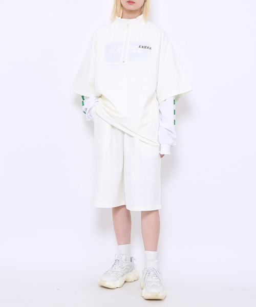 EXIEEE(イグジー)の「ナイロンハーフパンツ(その他パンツ・レディース・ブラック/アイボリー・SMALL/MEDIUM/LARGE)」の18枚目の写真