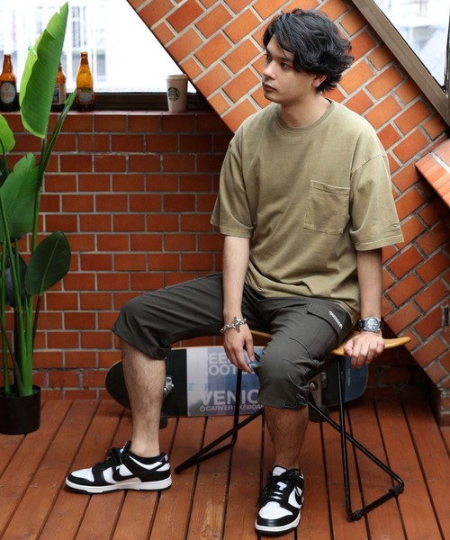 Toucan Surfing（トゥーカンサーフィン）の「ToucanSurfing 顔料染めポケットTシャツ（Tシャツ/カットソー・メンズ・ブラウン/ブラック/オフホワイト/サックスブルー・X-LARGE/MEDIUM/LARGE）」の21枚目の写真