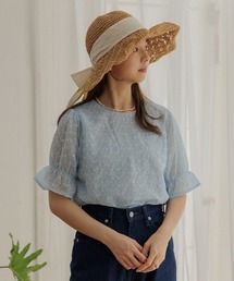 flower | テンダーエンブロイダリーハーフブラウス(シャツ/ブラウス)