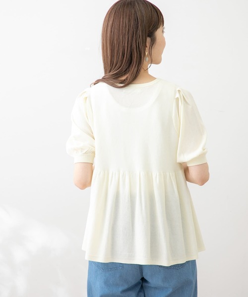 URBAN RESEARCH Sonny Label(アーバンリサーチサニーレーベル)の「ティアードニットプルオーバー(ニット/セーター・レディース・ブラック/ホワイト/ブルー・FREE)」の7枚目の写真