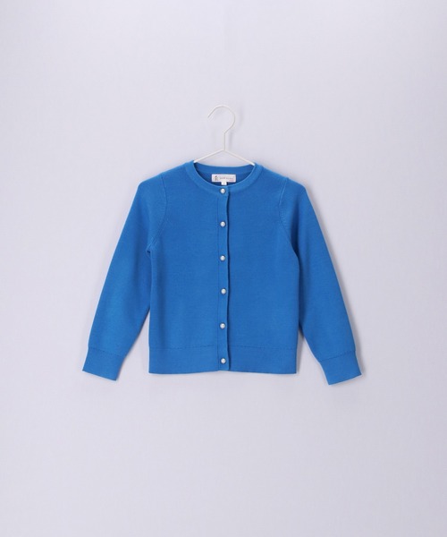 ROPE' PICNIC(ロペピクニック)の「【KIDS】リンクコーデ/マシュマロニットパールカーディガン(カーディガン/ボレロ・キッズ・ブラック/ブルー系その他5/ブルー系その他6・110/120/130/140/150)」の6枚目の写真