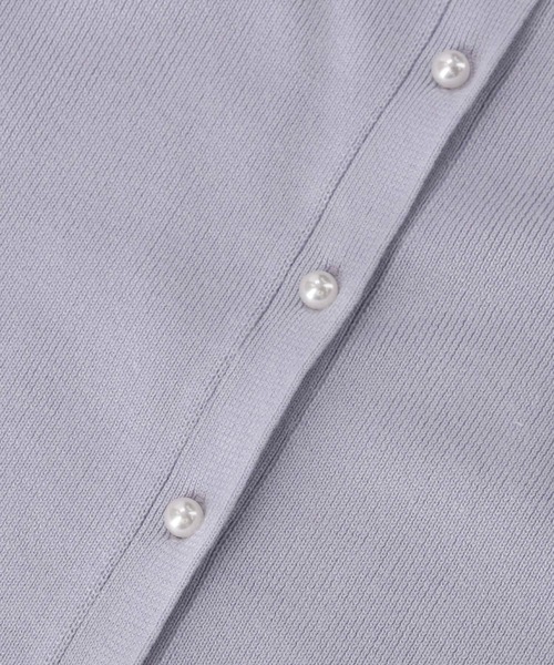 ROPE' PICNIC(ロペピクニック)の「【KIDS】リンクコーデ/マシュマロニットパールカーディガン(カーディガン/ボレロ・キッズ・ブラック/ブルー系その他5/ブルー系その他6・110/120/130/140/150)」の15枚目の写真