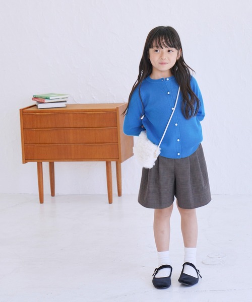 ROPE' PICNIC(ロペピクニック)の「【KIDS】リンクコーデ/マシュマロニットパールカーディガン(カーディガン/ボレロ・キッズ・ブラック/ブルー系その他5/ブルー系その他6・110/120/130/140/150)」の22枚目の写真